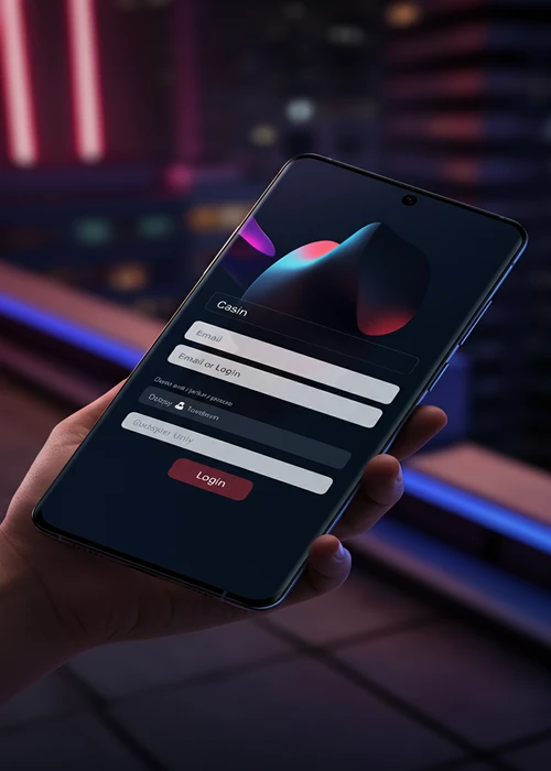 Dynamic Fatbet Casino login interface displaying user authentication fields and security features